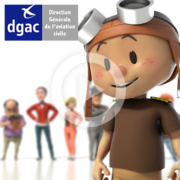 Création de film d’animation sur l’aviation de loisir – DGAC