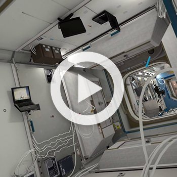 Reconstitution 3D de la station spatiale ISS – RSA Cosmos